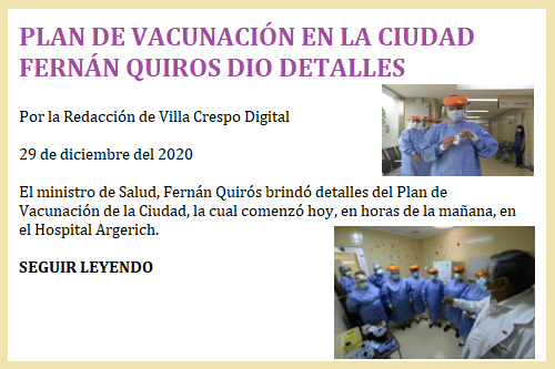 PLAN VACUNACION PERSONAL DE SALUD